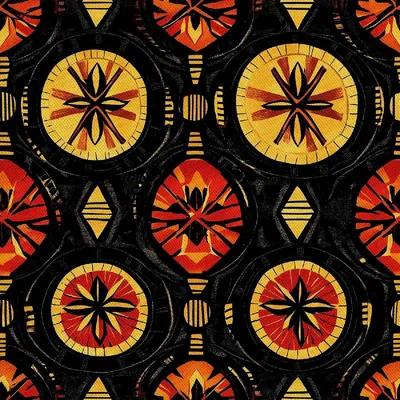 Obrázek produktu pro VENKOVNÍ DEKOSTOFFE OXFORD - africký motiv | DX18022