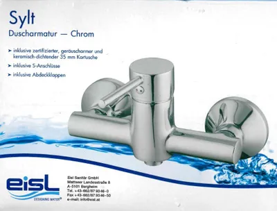 Produktbild von EISL Duscharmatur Sylt Chrom Wannenfüllarmatur
