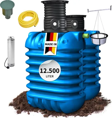Produktbild von 4rain MODULARIS Erdtank-Paket 12500 Liter Garten-Comfort