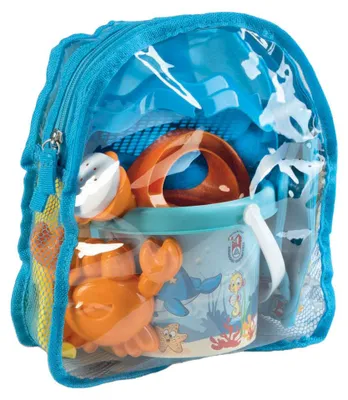 Produktbild von Androni Rucksack mit Strandset Meerestiere, 6-tlg.