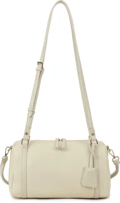 Immagine prodotto di Borsa a mano in ecopelle Giuliano, modello Niala, da donna, color beige