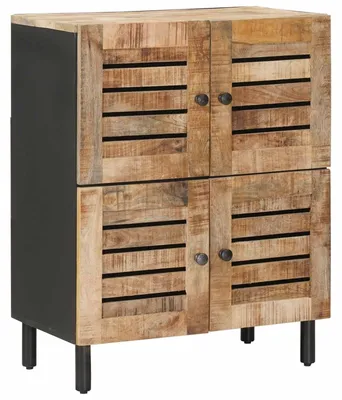 Produktbild von vidaXL Stauraumschränke Natur 60 x 33 x 75 cm Massivholz Mango