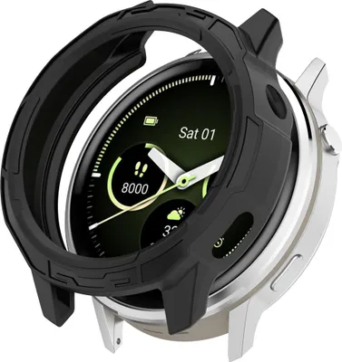 Obrázok produktu pre TPU ochranný kryt pre Garmin Venu 4 45mm Armor Hollow Cover Case Black