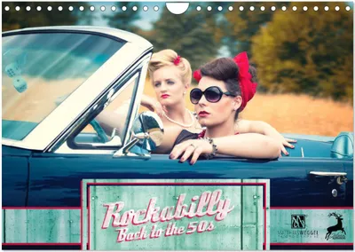 Produktbild von Rockabilly - Back to the 50s (Wandkalender 2026 DIN A4 quer), CALVENDO Monatskalender