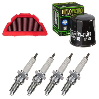 Produktbild von Service-Kit für Yamaha YZF-R1 1000 2004-2006 Luftfilter Ölfilter Zündkerzen von pamoto - Neu