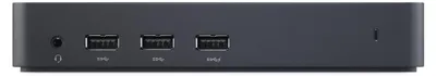 Produktbild von DELL USB 3.0-Dockingstation D3100, Kabelgebunden, USB 3.2 Gen 1 (3.1 Gen 1) Type-B, 3,5 mm, USB Typ-A, USB Typ-B, 10,100,1000 Mbit/s, 1000BASE-T, 1000BASE-TX, 100BASE-T, 100BASE-TX, 10BASE-T