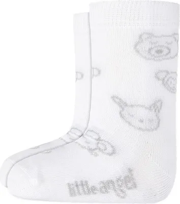 Produktbild von Kinder Socken Motiv Outlast® - weiß, 25-29 | 17-19 cm