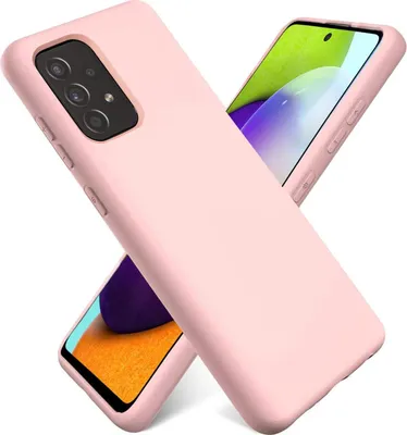 Produktbild von Hülle für Samsung Galaxy A52 / A52 5G / A52s 5G Handy Schutz Cover Silikon Gel Case Handyhülle, rosa