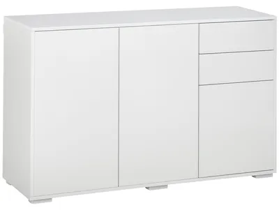 Produktbild von HOMCOM Sideboard Aufbewahrungsschrank Mehrzweckschrank mit 2 Schublade 3 Türen