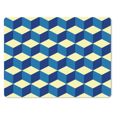 Produktbild von MuchoWow® Mauspad Mousepad Würfel - Muster 40x30 cm - Mousepads - Maus Mat - Pad - Mausunterlage - Anti Rutsch