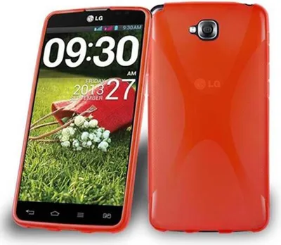 Immagine prodotto di Cadorabo custodia per telefono cellulare per LG G Pad PRO LITE in cover rossa TPU silicone back cover case