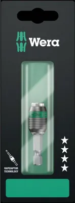 Produktbild von Wera Bithalter Länge 50mm 1 / 4 Zoll für Bits C6,3 +E6,3 Rapidaptor Universalh. 889 / 4 / 1 K SB - 5073421001