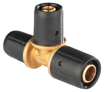 Produktbild von Selfio-Steck Aluverbund Steckfitting T-Stück reduziert 20 x 2 - 16 x 2 - 16 x 2 mm DVGW