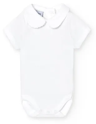 Productafbeelding van BABIDU korte mouwen babyromper, gemaakt van 100% katoen, geschikt voor pasgeborenen en prematuurgeboren baby's