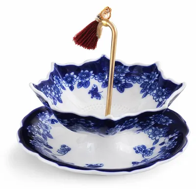 Teefilter aus Keramik, Regenschirmform, Porzellan, für losen Tee