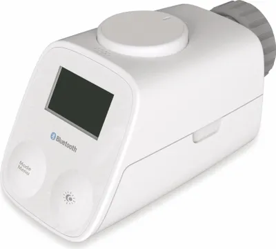 Produktbild von essentials Heizkörperthermostat BT weiß 120072