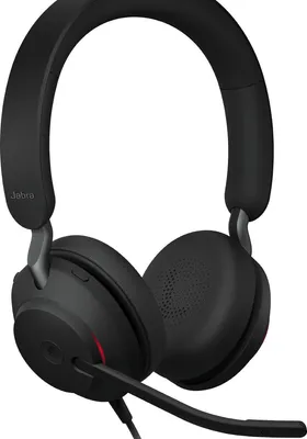 Image de Jabra Evolve2 40 SE Casque Avec fil Arceau Appels/Musique USB Type-C / USB Type-A Noir