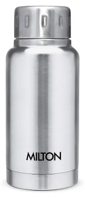 Vakuumisolierte Flasche 160 ml, Edelstahl, auslaufsicher, Silber