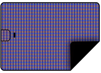 Produktbild von Picknick-Strandmatte Wasserdicht Xxl 180X150Cm