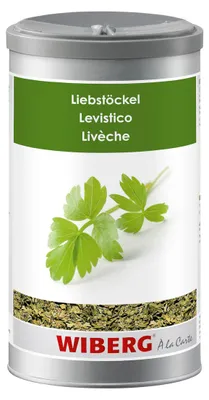 Produktbild von Wiberg Liebstöckel getrocknet herzhafte warmes Aroma Packung 130g