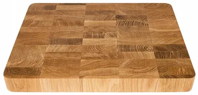 Produktbild von Woodcarver Große Eichenholz Endgrain Schneidebrett Küchenbrett
