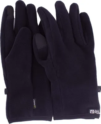 Produktbild von Jack Herren Wolfskin Kaskaden Handschuhe Fleecehandschuhe Touch Schwarz Größe M