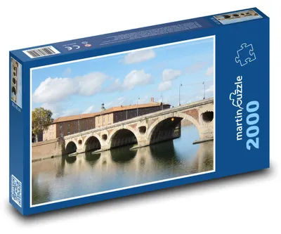 Zdjęcie produktu dla Puzzle 2000 Most w Tuluzie - martinpuzzle