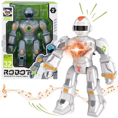 Zdjęcie produktu dla Robot Muzyczny Ze Światłem I Dźwiękiem Wojownik Kosmita Porusza Się