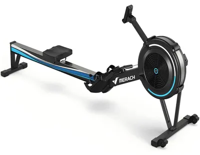 Produktbild von Rudergerät - R11 - Luftwiderstand - 10 Stufen einstellbar - LCD-Display - Bluetooth - Klappbar - Bis 159 kg - Schwarz