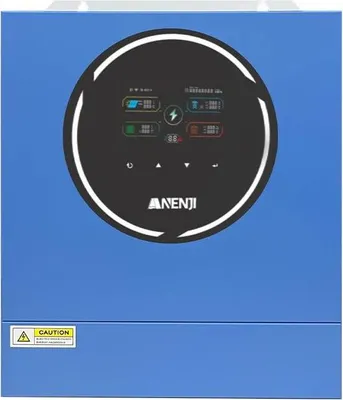 Immagine prodotto di Inverter solare ibrido, monitoraggio Wi-Fi, uscita a onda sinusoidale pura, 5 kW