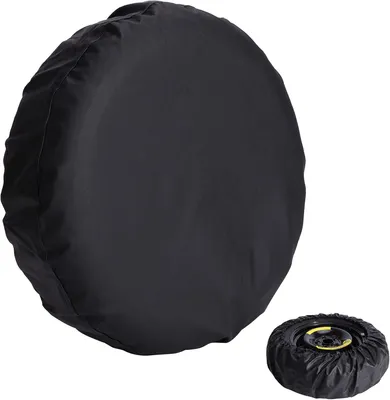 Produktbild von Ersatzradabdeckung, wasserdicht, Schwarz, für Anhänger und PKW, universelle Schutzhülle