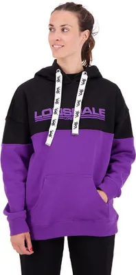 Produktbild von Lonsdale Wardie Kapuzenpullover Schwarz,Lila S Frau Schwarz,Lila S