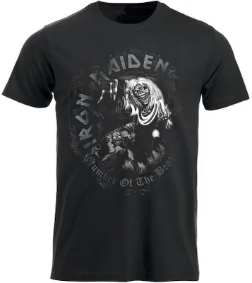 Zdjęcie produktu dla Koszulka ze znakiem wodnym Iron Maiden Number of the Beast