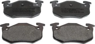 Productafbeelding van MASTER-SPORT remblokken set voor achter, geschikt voor RENAULT CLIO II (BB0/1/2, CB0/1/2), artikelnummer 13046039262N-SET-MS