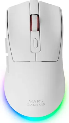 Image de Souris de jeu Mars Gaming MMT3W blanche