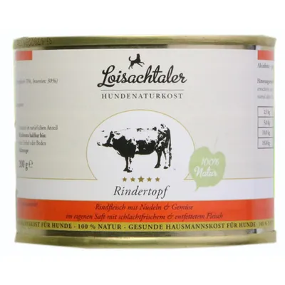 Produktbild von Loisachtaler - Rindertopf | Dose 200g