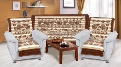 Immagine prodotto di Fodera per divano Karmela 3+1+1 cashmere beige