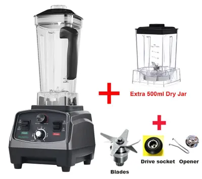 Obrázek produktu pro Mixér – Příprava smoothie – Mixér na smoothie – Kuchyňský robot – 2200 W – 2 litry – Bez BPA – 6 nožů