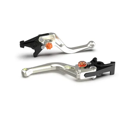 Produktbild von LSL Bremshebel BOW R48R, kurz, silber/orange