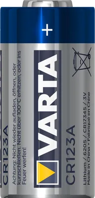 Produktbild von Varta -CR123A, Einwegbatterie, CR123A, Lithium, 3 V, 1 Stück(e), 1430 mAh