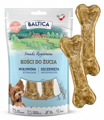 Immagine prodotto di BALTICA PRZYSMAKI REGIONÓW Ossa per cuccioli di manzo 2 pz