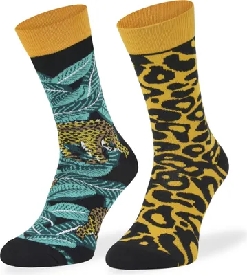 Produktbild von SKIETY Bunte Lustige Socken für Erwachsene Baumwolle, Panthers, 39-42