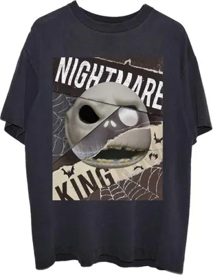Obrázek produktu pro Nightmare Before Christmas - tričko pro muže/dámy Uni RO4010 (XXL) (černá)