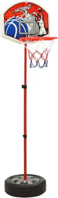 Image de Ensemble de basket réglable pour enfants 120 cm