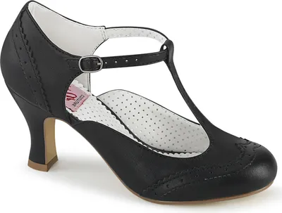 Obrázok produktu pre FLAPPER-26 Dámske lodičky od Pin Up Couture, čierne , EU 41, US 11