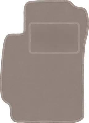 Produktbild von Fahrerfußmatte Velours beige passend für Honda HR-V I (1999-2006, Crossover) – mit Befestigungen – passgenau
