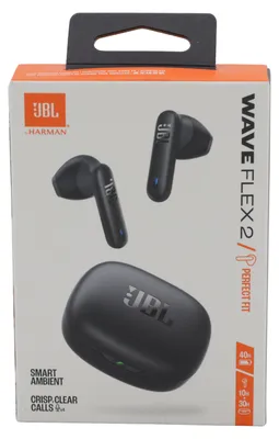 Produktbild von JBL Wave Flex 2, Kabellose Bluetooth-In-Ear-Kopfhrer, schwarz