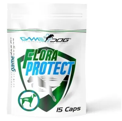 Immagine prodotto di GAME DOG Flora Protect - integratore alimentare per cani e gatti - 15 capsule