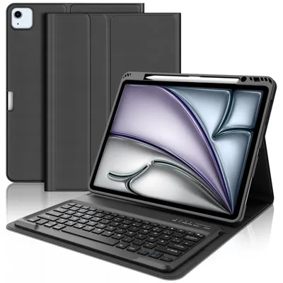 Produktbild von Air M4 2026 M3 2025 M2 2024 Schwarz Kompatibilität Schwarz-1 13 Zoll tastatur