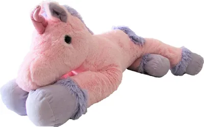 Produktbild von XXL Einhorn Rosa Plüschtier 110 cm riesen groß Kuscheltier